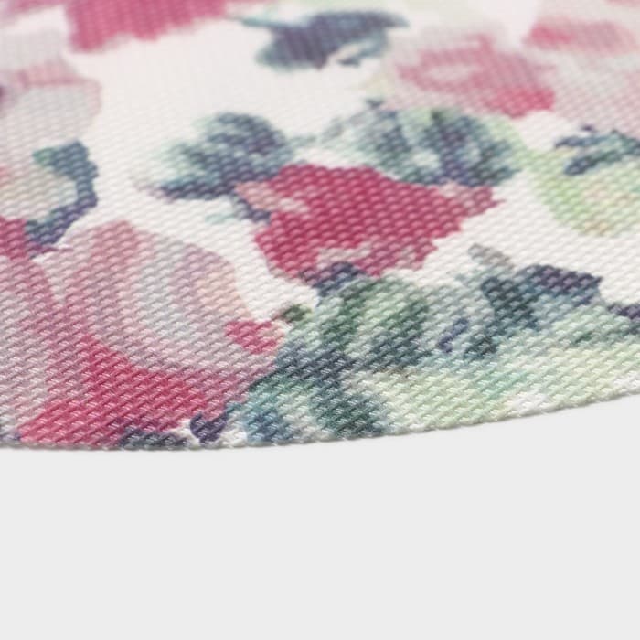 Салфетки сервировочные на стол Доляна «Акварель. Круг», 4 шт., d=38 см