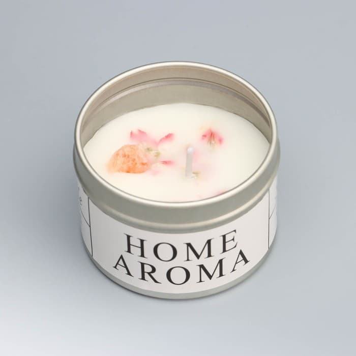Свеча ароматическая Home Aroma, цветочный