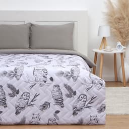 Покрывало евро LoveLife Owls, 200×210±5 см, микрофайбер