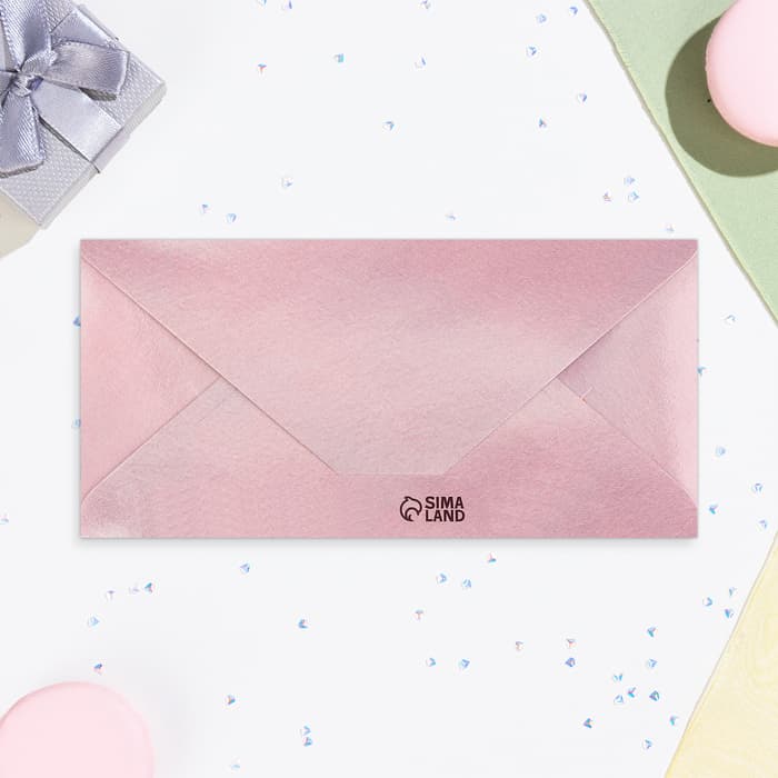 Конверт для денег «С Днём Рождения!», 16.5×8 см