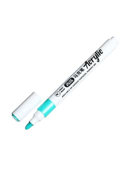 Набор маркеров акриловых 24 цвета, круглый наконечник, для любой поверхности