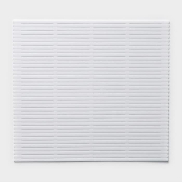 Циновка для роллов и суши Доляна «Унаги», 24×21 см, пластик, белая