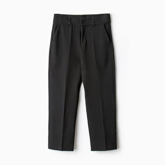 Брюки для мальчика MINAKU: School Collection, чёрные, рост 164 см