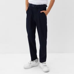 Брюки для мальчика MINAKU: School Collection, тёмно-синие, рост 134 см