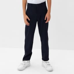 Брюки для мальчика MINAKU: School Collection, тёмно-синие, рост 134 см