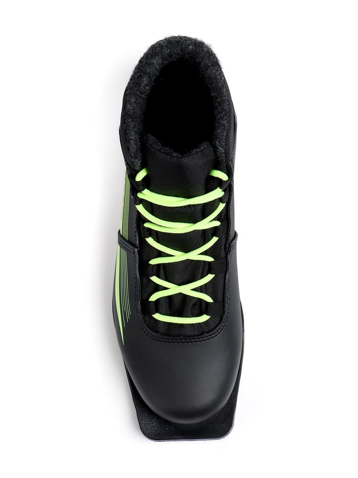 Ботинки лыжные Winter Star comfort, NN75, р. 35, цвет чёрный/неон