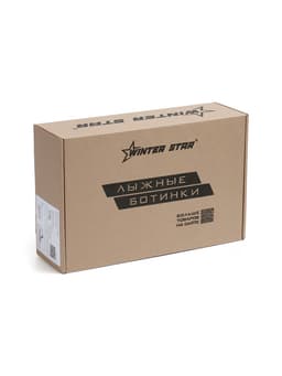 Ботинки лыжные Winter Star comfort, NN75, р. 35, цвет чёрный/неон