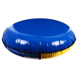 Тюбинг-ватрушка Winter Star, диаметр чехла 120 см, сиреневый, оранжевый