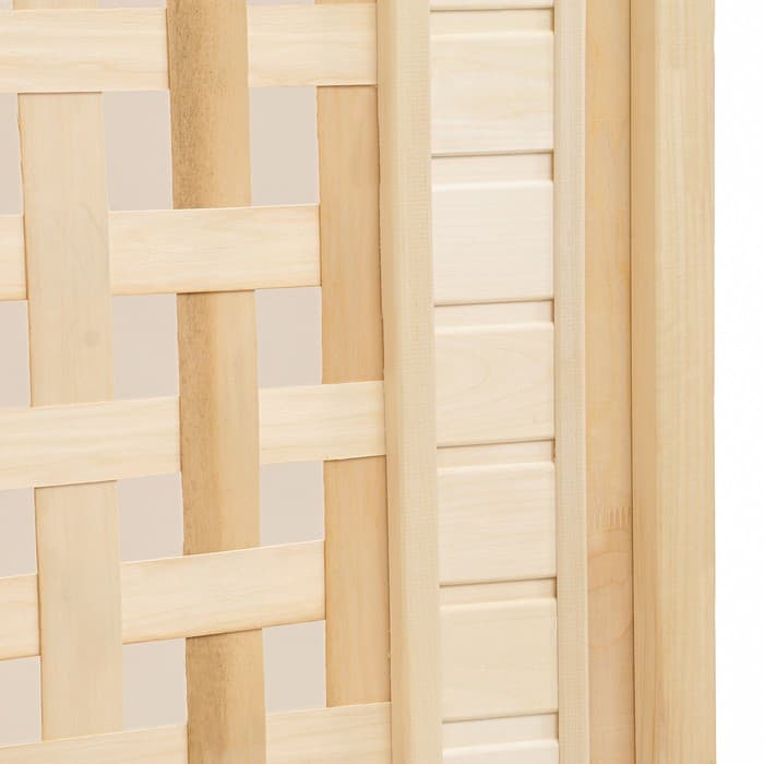 Дверь для бани и сауны «Плетёнка», коробка 180×70 см, деревянная