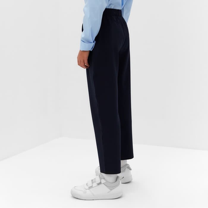 Брюки для мальчика MINAKU: School Collection, тёмно-синие, рост 146 см