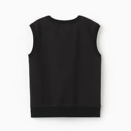 Жилетка для мальчика MINAKU: School Collection, чёрная, рост 128 см