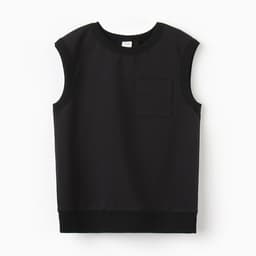 Жилетка для мальчика MINAKU: School Collection, чёрная, рост 164 см