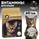 Лакомство «Пижон» для стерилизованных кошек, мультивитаминное, 60 таб