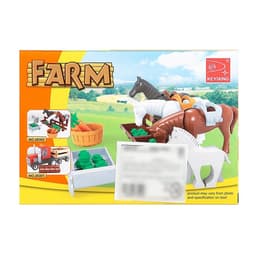 Конструктор Ферма «Конюшня», 89 деталей