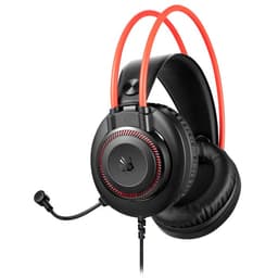 Гарнитура игровая A4Tech Bloody G200S, USB, с микрофоном, кабель 2 м, полноразмерная, чёрно-красная
