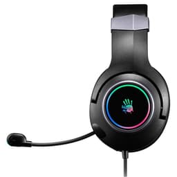 Наушники с микрофоном A4Tech Bloody G350, USB, мониторные, оголовье, провод 2 м, чёрные