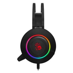 Наушники с микрофоном A4Tech Bloody G521, USB, мониторные, оголовье, провод 2.3 м, чёрные