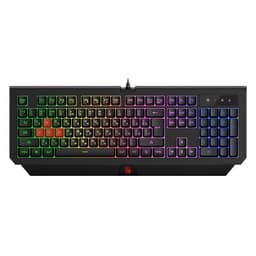 Клавиатура A4Tech Bloody B120N, игровая, подсветка, проводная, мембранная, 104 клавиши, USB, черная