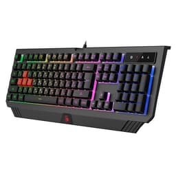 Клавиатура A4Tech Bloody B120N, игровая, подсветка, проводная, мембранная, 104 клавиши, USB, черная
