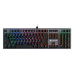 Клавиатура A4Tech Bloody B760, игровая, механическая, подсветка, проводная, 104 клавиши, USB, черная
