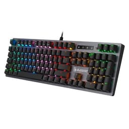 Клавиатура A4Tech Bloody B760, игровая, механическая, подсветка, проводная, 104 клавиши, USB, черная
