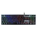 Клавиатура A4Tech Bloody B765, механическая, USB, серая, for gamer LED (B765 GREY/NEON (GREEN SW)