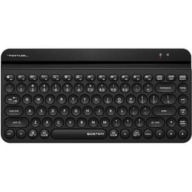 Клавиатура беспроводная A4Tech Fstyler FBK30, Bluetooth, 2.4 ГГц, USB, slim, мультимедийная, чёрная