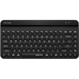 Клавиатура беспроводная A4Tech Fstyler FBK30, Bluetooth, 2.4 ГГц, USB, slim, мультимедийная, чёрная