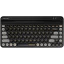 Клавиатура беспроводная A4Tech Fstyler FBK30, Bluetooth, 2.4 ГГц, USB, slim, мультимедийная, чёрно-серая