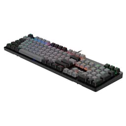 Клавиатура механическая A4Tech Bloody B828N, USB, игровая, LED-подсветка, чёрно-серая