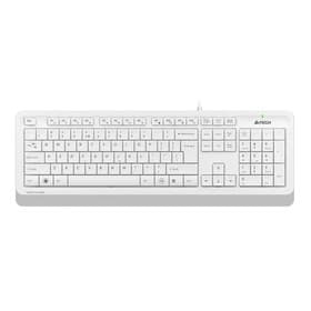 Клавиатура проводная A4Tech Fstyler FK10, USB, бело-серая