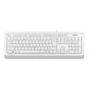 Клавиатура проводная A4Tech Fstyler FK10, USB, бело-серая