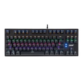 Клавиатура Acer OKW126, механическая, USB, для геймеров, LED, чёрная