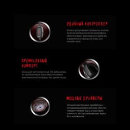 Наушники с микрофоном A4Tech Bloody G575P, мониторные, оголовье, кабель 2 м, 4PIN и USB, чёрные