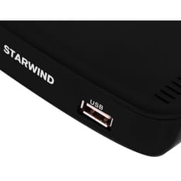 Ресивер DVB-T2 Starwind CT-160, чёрный