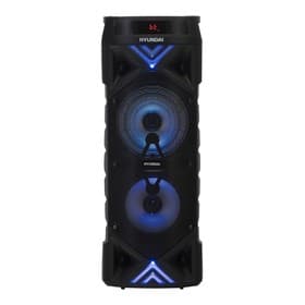 Аудиосистема Hyundai H-MC180, 80 Вт, USB, Bluetooth, AUX, FM, SD/MMC, чёрная