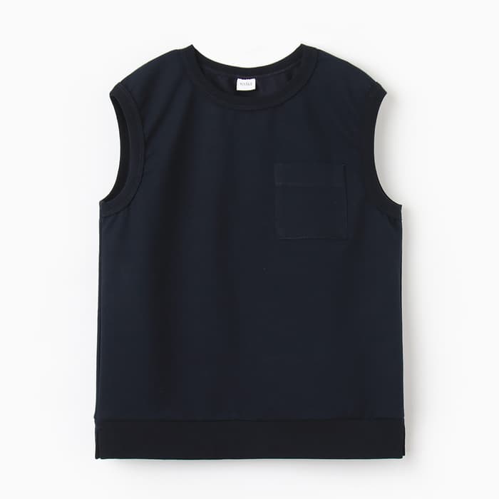 Жилетка для мальчика MINAKU: School Collection, тёмно-синяя, рост 158 см