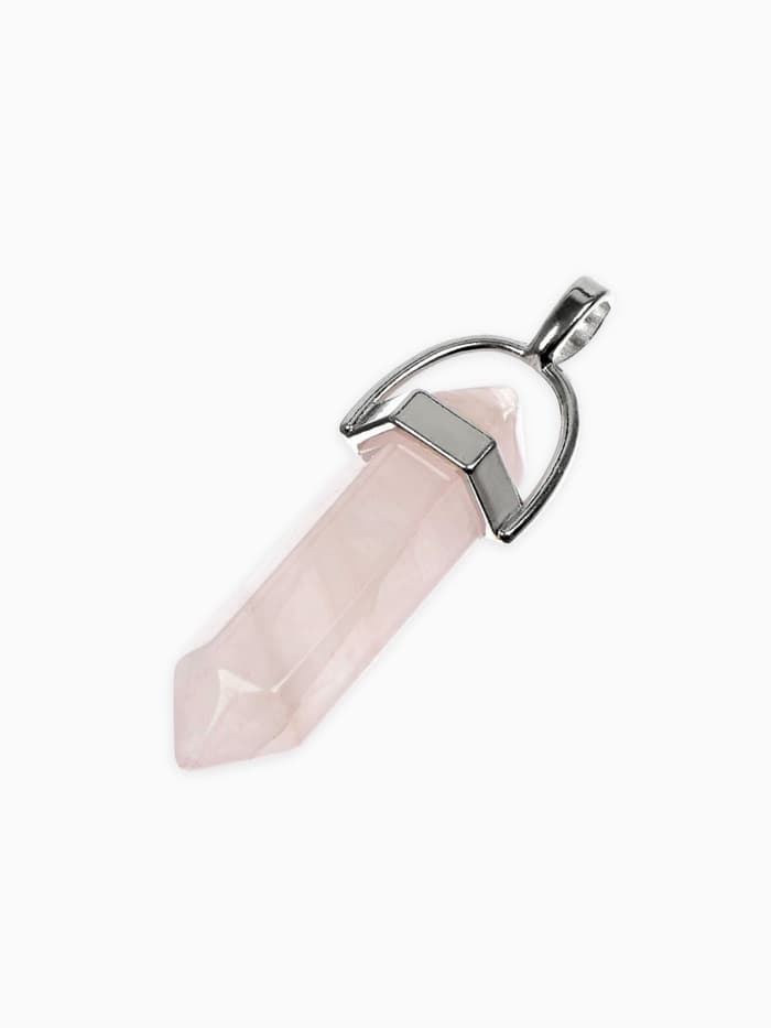 Подвеска маятник, сфера «Кварц розовый»