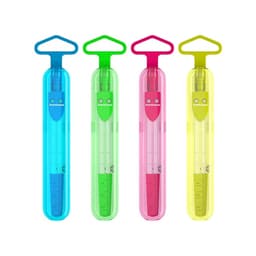 Циркуль металлический Erich Krause. S-Cool, 120 мм, максимальный радиус 18 см, пластиковый чехол, колпачок с линейкой, МИКС