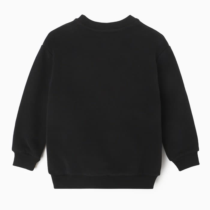 Свитшот для мальчика, чёрный, рост 98 см