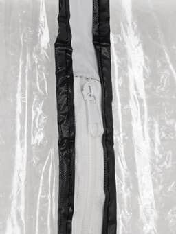 Чехол для одежды Доляна, 60×160 см, PEVA, прозрачный