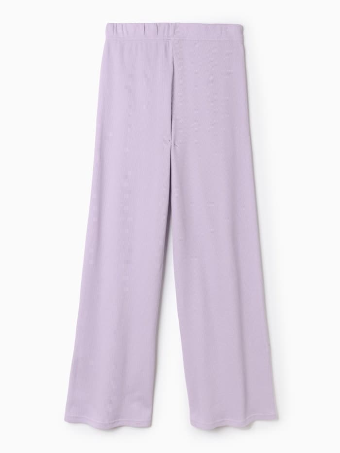 Брюки домашние женские KAFTAN Basic line, размер 46, сиреневые