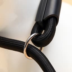 Ринговка для собак, 130×1 см, чёрная