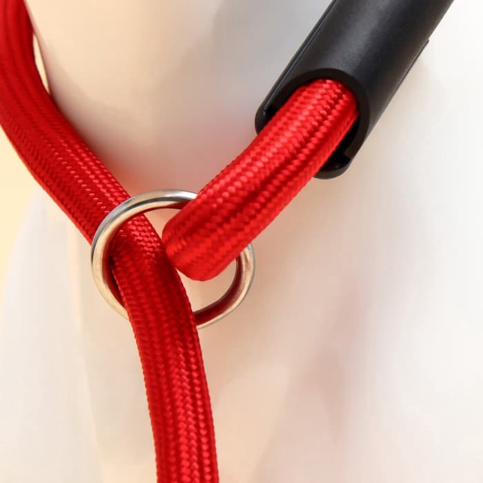 Ринговка для собак, 130×1 см, красная