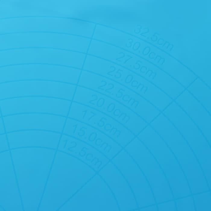 Коврик для выпечки и раскатки теста с разметкой Доляна «Буссен», силикон, 49×39 см, МИКС