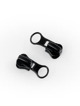 Бегунок для молнии «Трактор», №5, чёрный