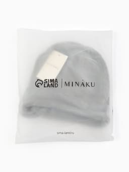 Чепчик женский MINAKU, размер one size 52-58, серый