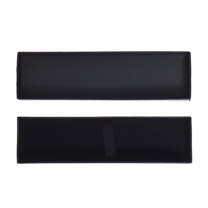 Футляр для подарочной ручки, тиснение под кожу, чёрный