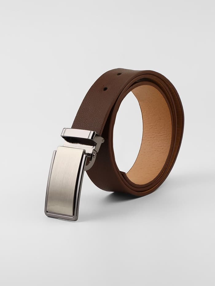 Пряжка для ремня, автоматическая, 7.8×3.5 см, цвет чёрный никель