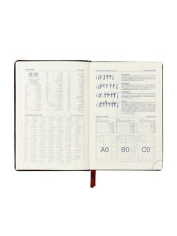 Ежедневник датированный Calligrata, А5, 2026, твёрдая обложка из искусственной кожи «Небраска», 168 листов, бордовый